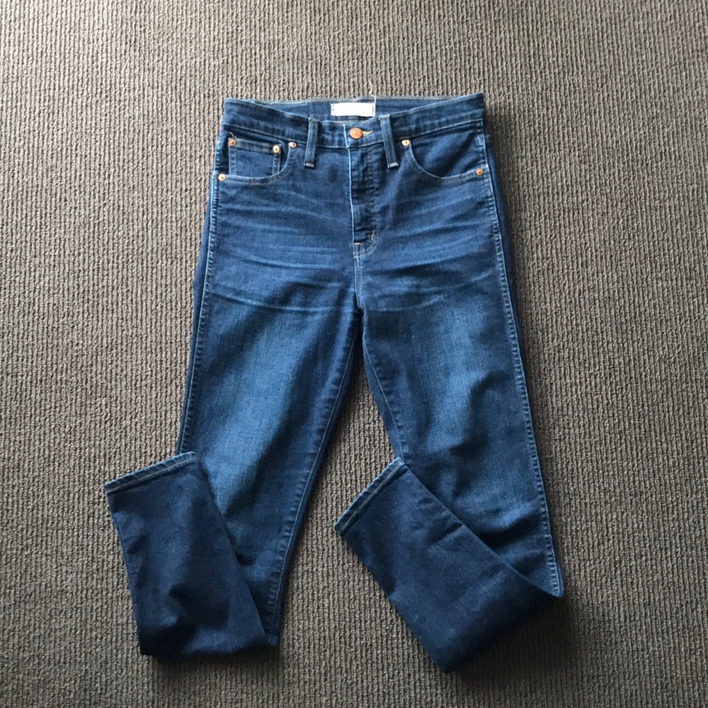 10 inch high rise skinny skinny jeans (f4684)